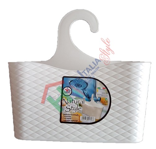 *CONTENITORE DOCCIA LIVING XL ART.0612 CM.31X9XH30