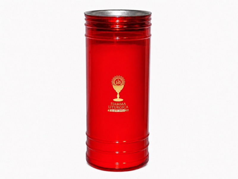 *LUMINI CERA PZ 20 ROSSO 80/19