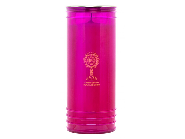 *LUMINI CERA MAXI D.10XH24 ART.100/24VIOLA