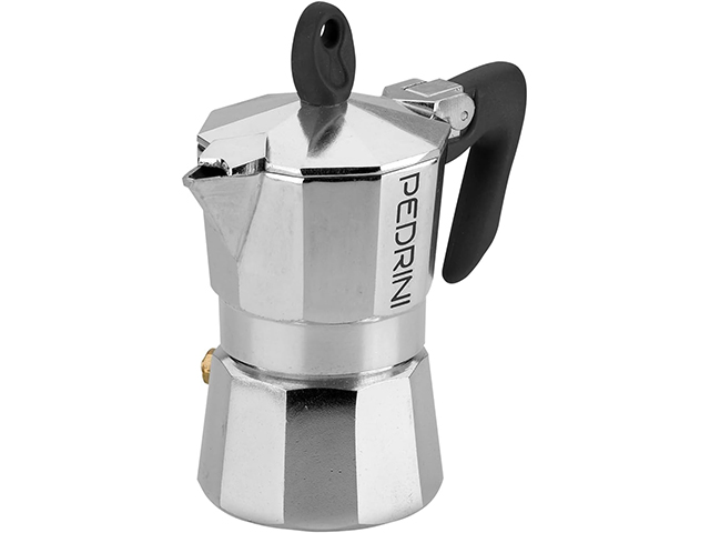 CAFFETTIERA 9082-3 2 TZ BRILLANTATA M/NERO SCATOLATA