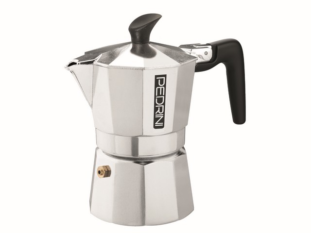 CAFFETTIERA 9083-3 3 TZ BRILLANTATA M/NERO SCATOLATA