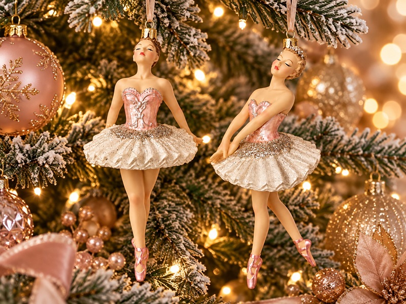 *BALLERINE PER ALBERO 2 PZ 20132