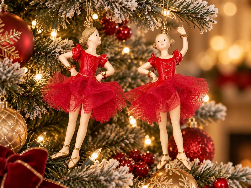 *BALLERINE PER ALBERO 2 PZ 20133