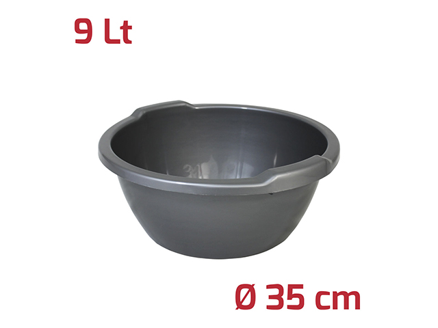 BACINELLA TONDA D35 9L SILVER 9019065BM23
