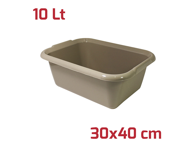 BACINELLA ISI RETTANGOLARE 30X40 10L MOCHA 9019218BM22