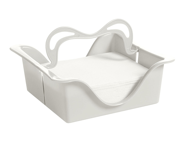PORTATOVAGLIOLI PP BIANCO PANNACM 22X22X8 901256M1