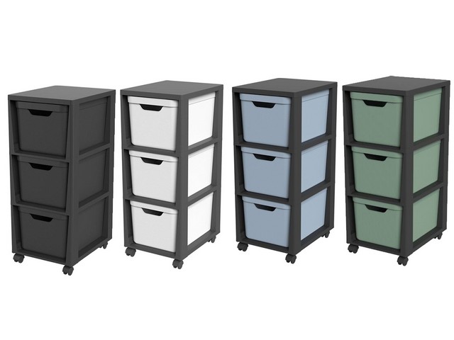 CASSETTIERA TORRE 3 CASSETTI ASSORTITE