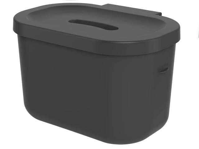PORTARIFIUTI ORGANICI JIVE LT.3,2   NERO/NERO