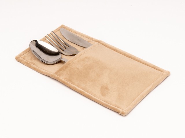 PORTAPOSATE VELLUTO ORO 13X24 CM    10010153