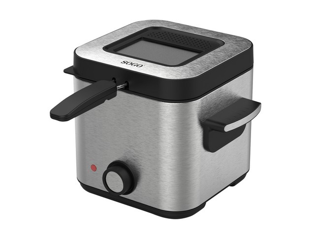 FRIGGITRICE SOGO INOX 1,5 LT 980W   FRE-SS-10430