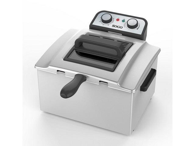 FRIGGITRICE INOX 5LT 3000W FRE-SS-798