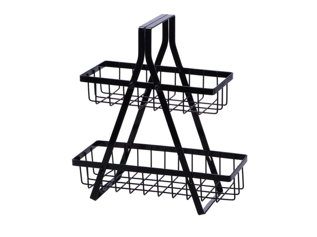 PORTAOGGETTI 2CEST FERRO CM26X10XH29