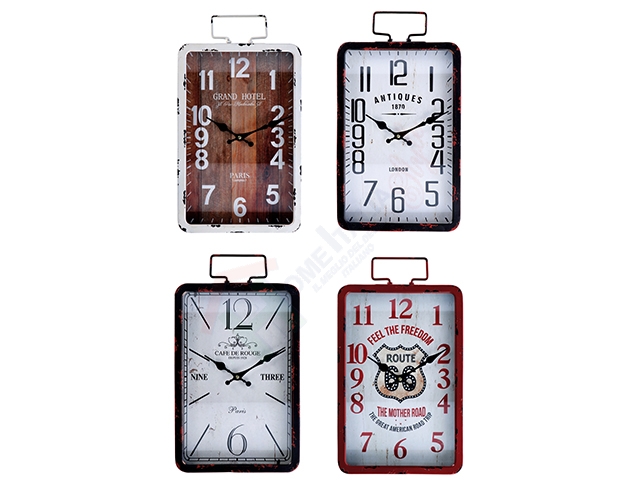 OROLOGIO PARETE FERRO CM.26X46 72254
