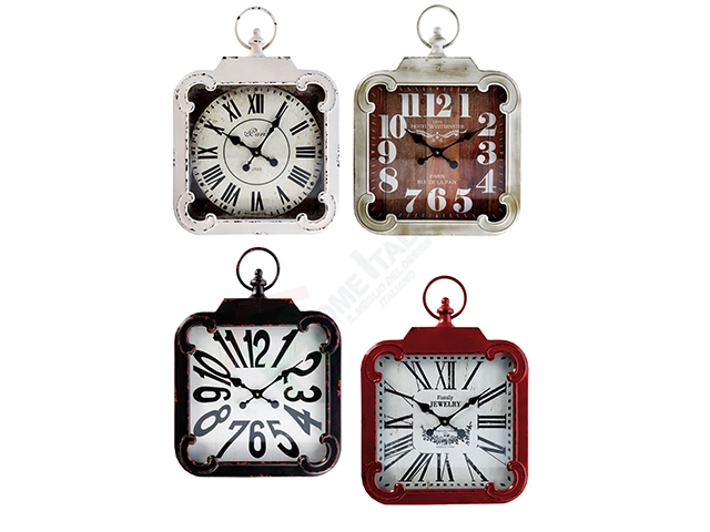 OROLOGIO PARETE FERRO CM.40X55 72257