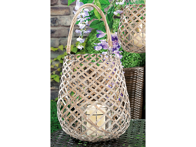 LANTERNA P/CANDELA MYLIUS D.28 35906 SHABBY CHIC AD TREND