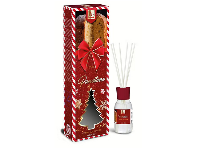 DIFFUSORE FRAGRANZE C/MIDOLLINO125ML PANETTONE 100288