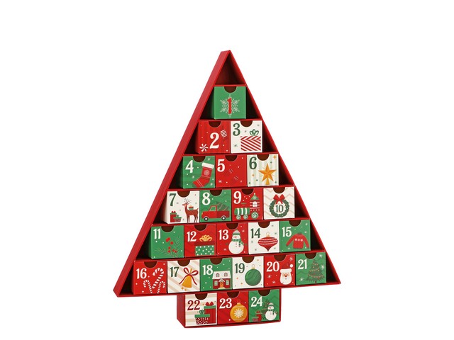 CALENDARIO AVVENTO CART M.ALB CM32X5XH39