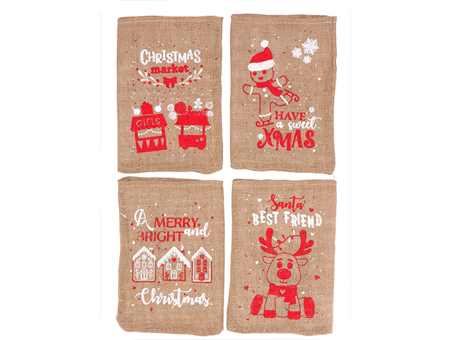 SACCHETTO JUTA ASS4DEC NAT CM50X70 108730