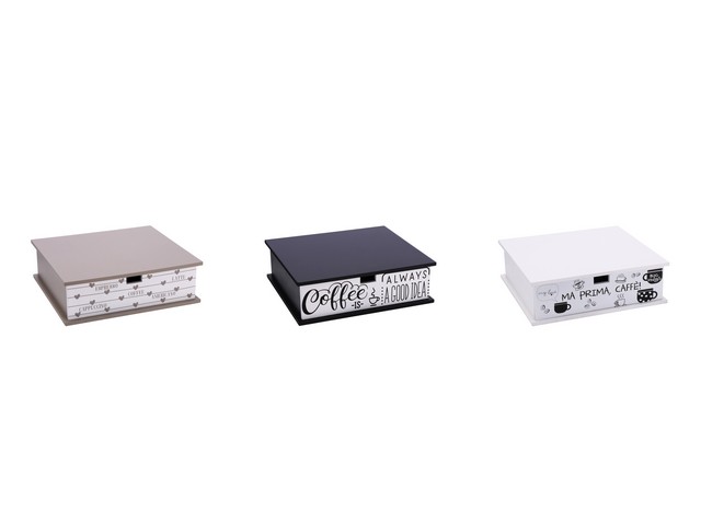 PORTACIALDE CAFFE 3D 32X29XH10 108174 CASSETTO ORGANIZER