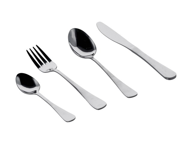 S/24 POSATE ACCIAIO MEMPHIS ARGENTO 108955