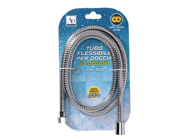 TUBO FLESSIBILE PER DOCCIA ACCIAIO   CM.150 120399