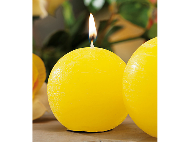 CANDLE CYLINDER LEMON GRASS D.6 40452