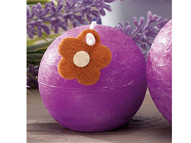 CANDLE BALL BRINA D.6 40444