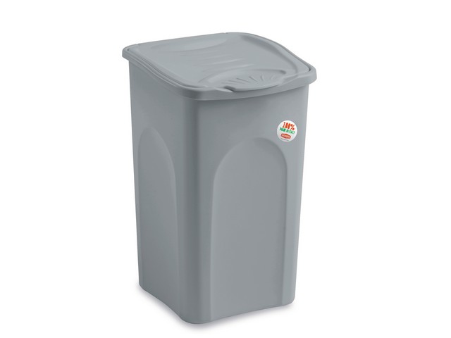 PRIMAVERA CHIUSO 50LT STONE GREY PORTABIANCHERIA