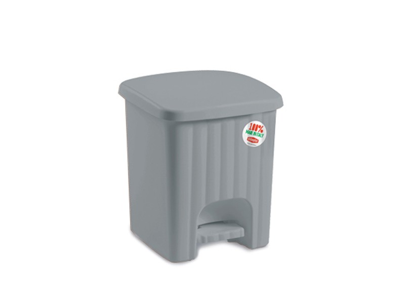 PATTUMIERA PEDALINA LT.4,5 STONE GREY