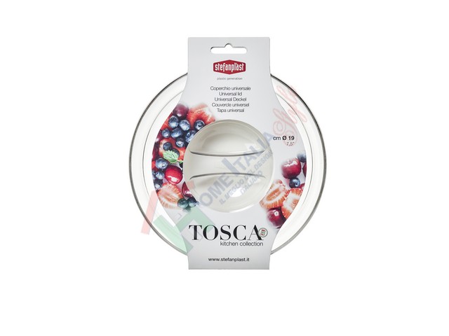 TOSCA COPERCHIO CIOTOLA D.19 TRASPARENTE