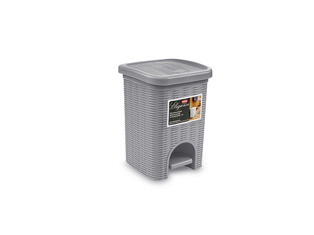 PATTUMIERA BAGNO ELEGANCE 6LT STONE GREY