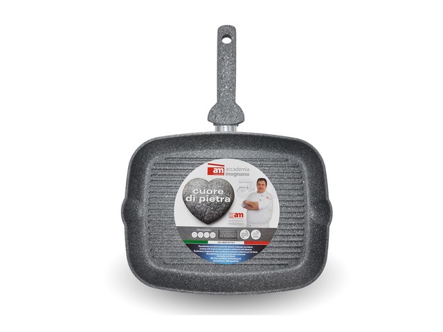 CUORE DI PIETRA BISTECCHIERA CM.33X26 INDUZIONE