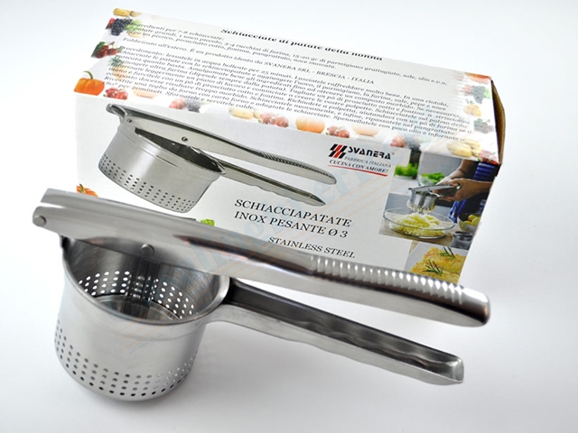 SCHIACCIAPATATE Q3 INOX PESANTE7034