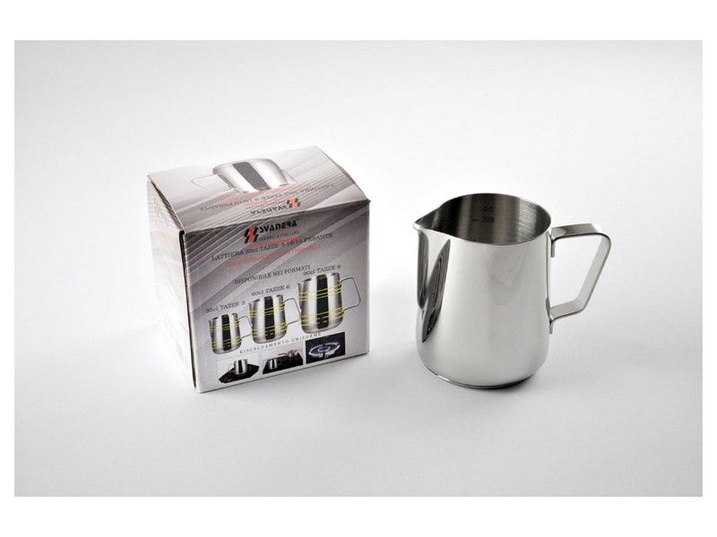 LATTIERA 35CL 3TZ 18/10 PESANTE7152 INDUZIONE