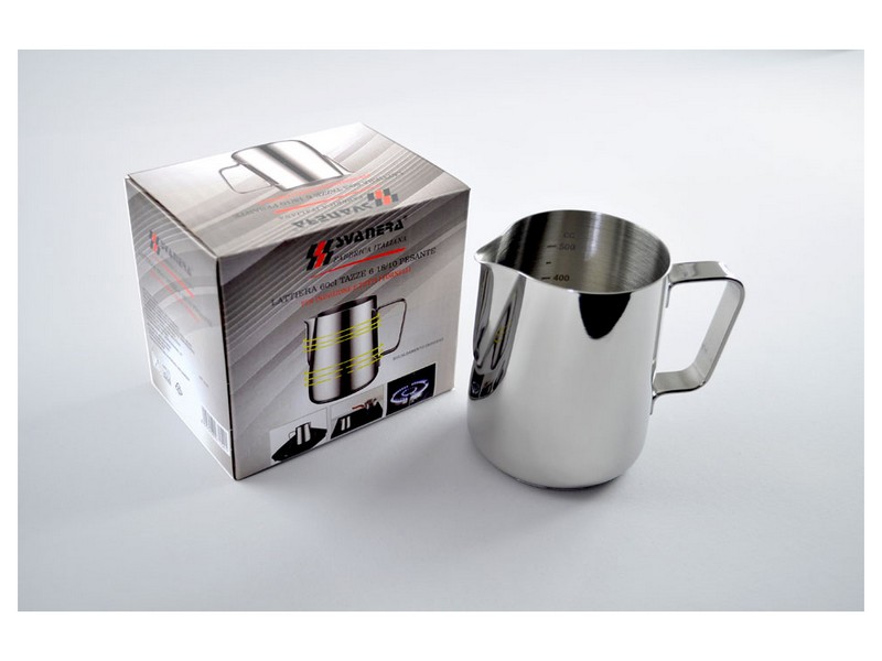 LATTIERA 60CL 6TZ 18/10 PESANTE7154 INDUZIONE