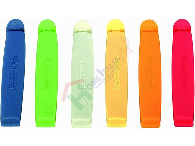 CLIP PER SACCHETTI 9 CM 6 PZ 420752