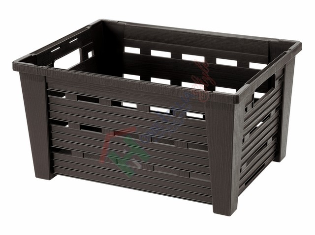 CASSETTA EVA 60X40CM CHIUSA WENGE