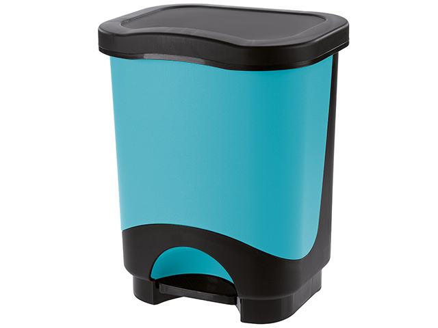 PATTUMIERA 24L IDEA NERA+SECCHIO DELFIN