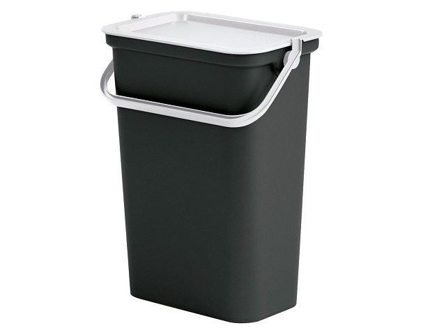 PATTUMIERA 10L MODA NERO/BIANCO