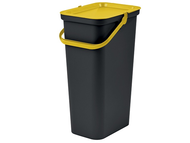 PATTUMIERA 40L MODA NERO/AMBRA