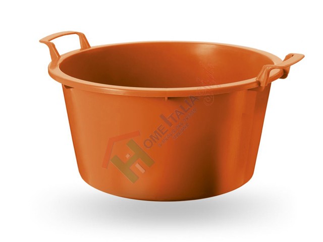 *BACINELLA TONDA D.45 ARANCIO