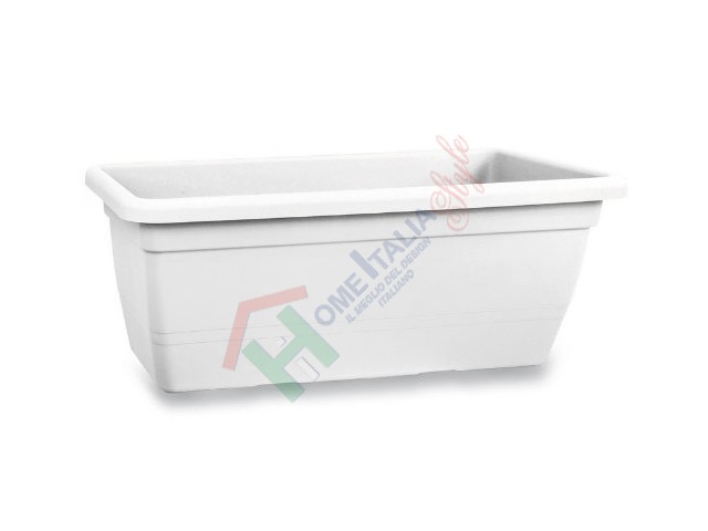 *ANTHEA FIORIERA BIANCA CM. 50X25XH22,5