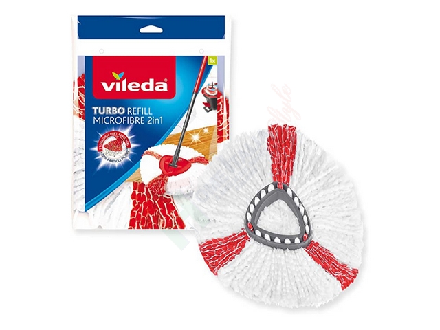 VILEDA TURBO REFILL 2IN1 151608