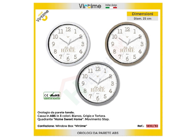 OROLOGIO TONDO D.25 SWEET H. 1830/30