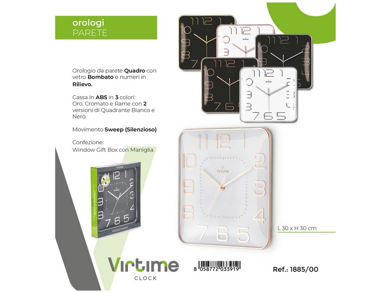 OROLOGIO ABS CM.30X30 SWP MVT ASSORTITI 1885/00