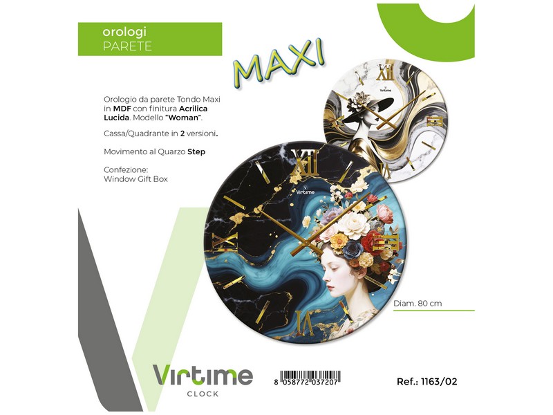 OROLOGIO MDF ACRYLIC D.80 WOMANASSORTITI 1163/02