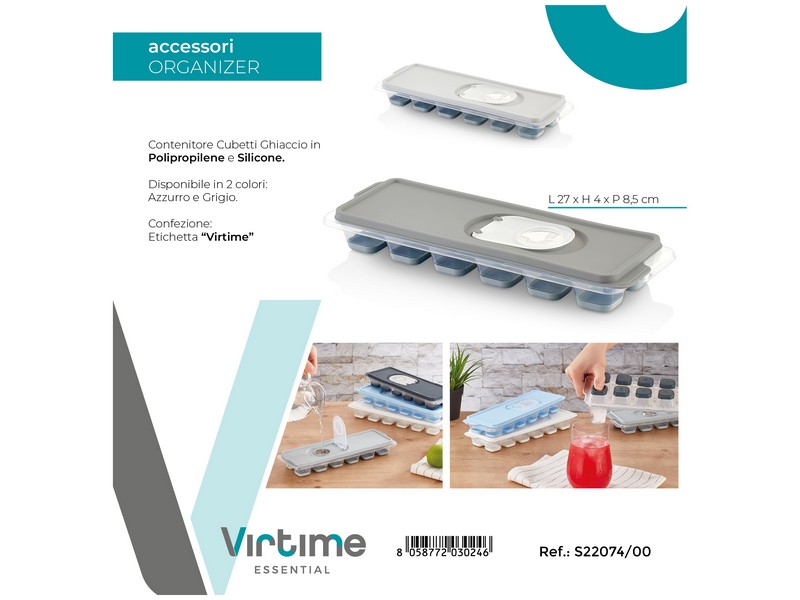 FORMETTA GHIACCIO C/COPERCHIO ASSORTITE S22074/00