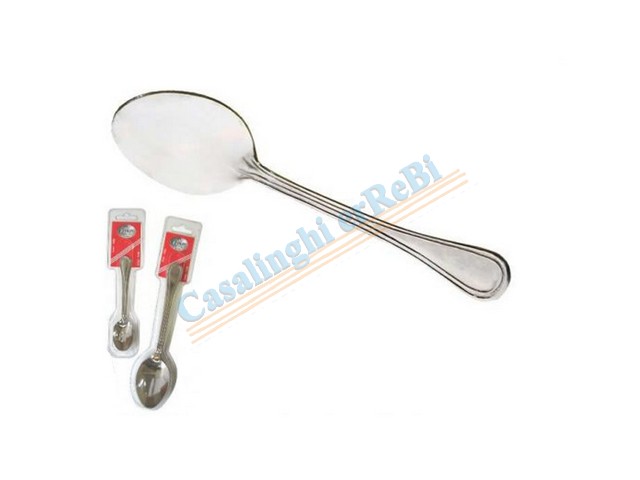 POS.LEONARDO CUCCHIAINO CAFFE 12PZ  ACCIAIO INOX 18C