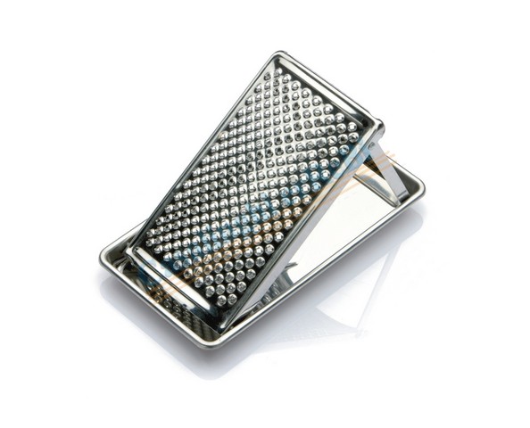 *GRATTUGIA INOX C/RACCOG.ART.221
